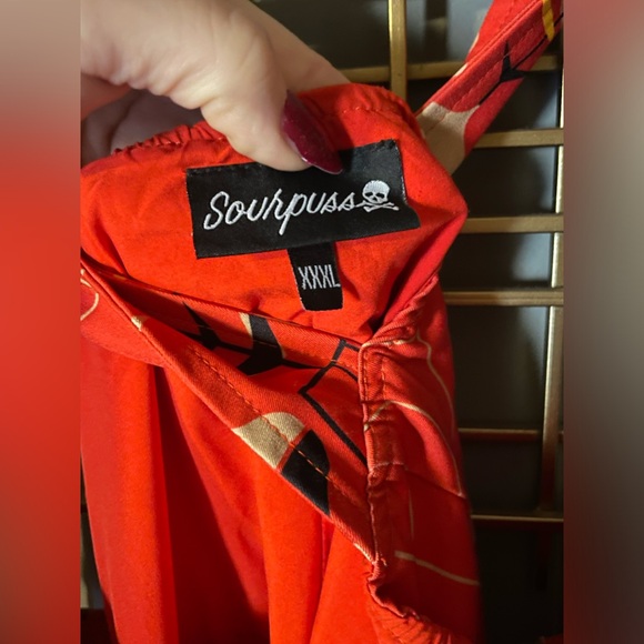 Sourpuss Mid Century Modern Print Swing Dress - Picture 3 of 3